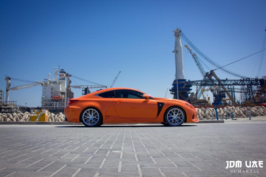  Lexus RC F on Vossen Wheels (VFS6) 2017 года  (фото 9 из 15)